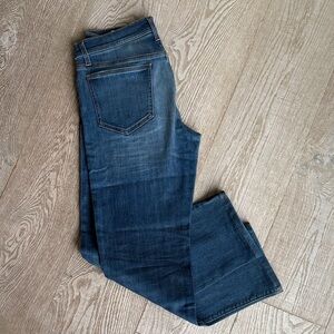 Joe's Jeans Blue Denim with Brown Accents